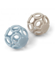 JASMIN TEETHER BALL 2P SANDY SEA BLUE 21