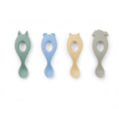 LIVA SILICONE SPOON 4P PEPPERMINT 21