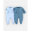 2 PYJAMA'S DORS-BIEN BLEU COTON 9M 21