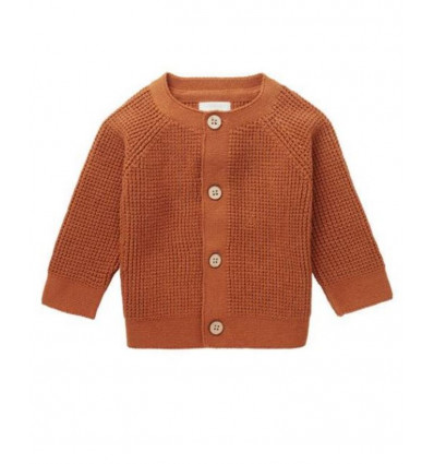 U CARDIGAN LS SUTTON ROASTED PECAN 68 21