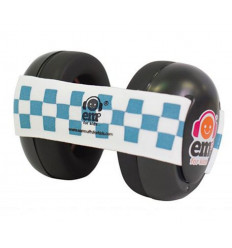 GEHOORBESCHERMERS BLACK/BLUE WHITE 23
