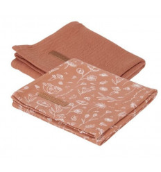 HYDROFIELE DOEK WILD FLOWER RUST 21