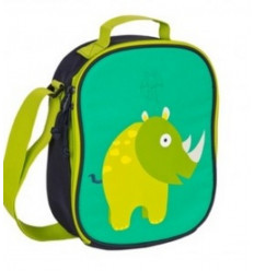 MINI LUNCH BAG WILDLIFE RHINO GREEN /