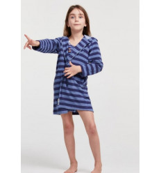 KAMERJAS BLAUW STREPEN 8A 21