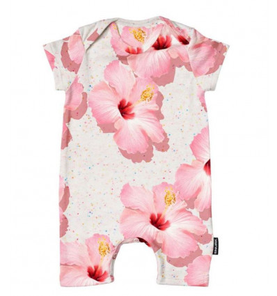 PINK HAWAII PLAYSUIT BABIES 56 21