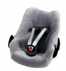 HOES AUTOSTOEL VELOURS GRIJS MELEE 9