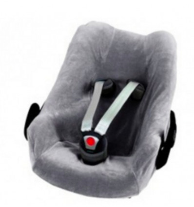 HOES AUTOSTOEL VELOURS GRIJS MELEE 9