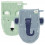 WASHCLOTHS MR POLAR BEAR-MRS ELEPHAN 25