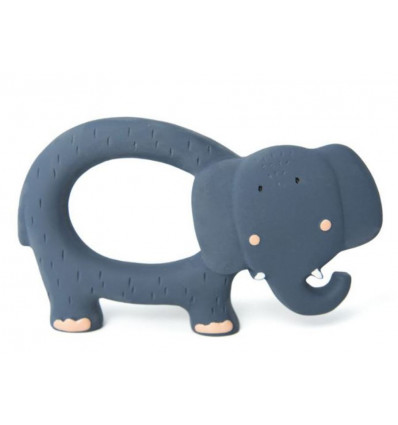 NAT RUBBER GRASPING TOY MRS.ELEPHANT 241