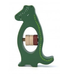 WOODEN RATTLE MR. CROCODILE 232