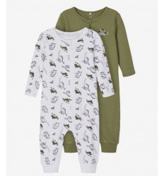 NAME IT NIGHT SUIT LODEN GREEN 80 21