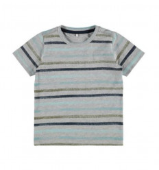 NAME IT T-SHIRT GREY MELANGE 86 21
