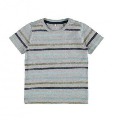 NAME IT T-SHIRT GREY MELANGE 86 21