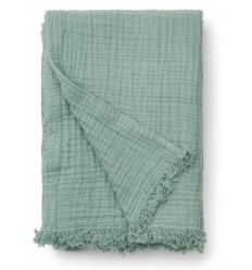 MAGDA MUSLIN BLANKET PEPPERMINT 21