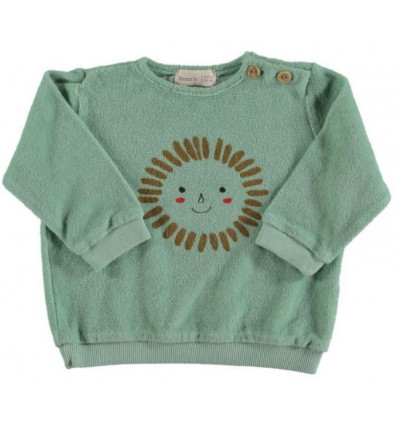 SWEATSHIRT GULL SUN TERRY GREEN 3/6M 21