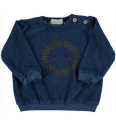 SWEATSHIRT GULL SUN TERRY BLUE 1/3M 21