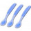 WARMTEGEVOELIGE LEPELS BLAUW 3ST 3M 23