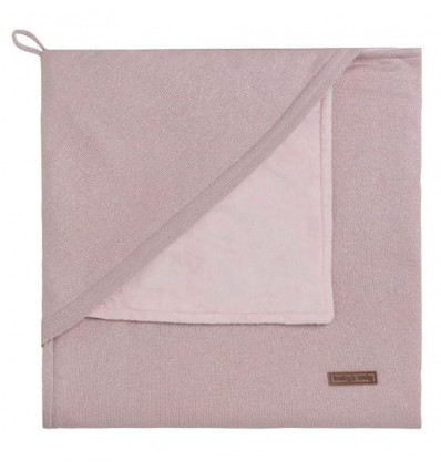 OMSLAGDOEK SOFT SPARKLE ZILVER-ROZE 231