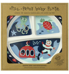 SUGARBOOGER DIVIDED SUCTION PLATE OCEAN