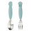 YUMMYPLUS SPOON&FORK SEA FRIEND BLUE 25