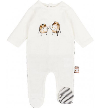 PYJAMA BRILLIANT WHITE 62 UNISEX 21