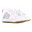CHAUSSON BASKET BLANCHE/ARGENT S 21