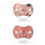 FOREST SPEEN SIL FLAT 6/18M PINK DUO 23