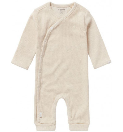 U PLAYSUIT LS RIB NEVIS OATMEAL 74 21