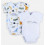 2 BODYS CROISE MANCHE COURTE DINO 9M 21