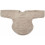 BIB SLEEVES PRESS STUDS FEATHER GREY 23