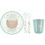 SET REPAS 4 PIECES MELAMINE C&M 21
