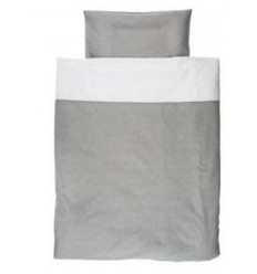 PLAYPEN DUVET COVER80X80CMSIRENE GREY 20