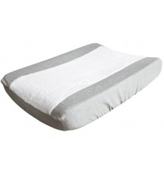 CHANGING PAD COVER 45X68CMSIRENE GREY 20