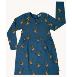 HUMMINGBIRD COLLAR DRESS 122/128 21