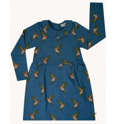 HUMMINGBIRD COLLAR DRESS 122/128 21