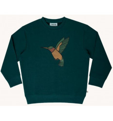 HUMMINGBIRD SWEATER WT PRINT 74/80 21