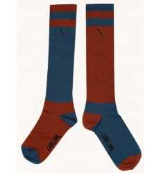 KNEE SOCKS COLORS GINGER/BLUE 4-6Y 21