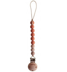 PACIFIER CLIP CLEO CLEMENTINE/WOOD 211