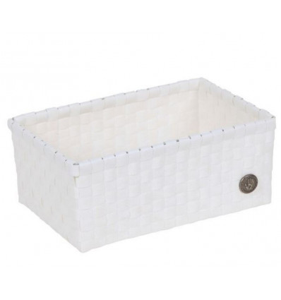 SARDINIA OPEN BASKET RECTANGULAR WHITE 8