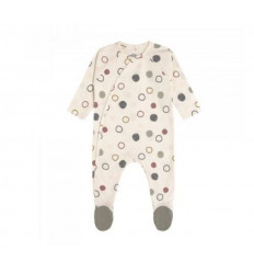 PYJ W FEET GOT CIRCL OFFWHITE 0-2M 24