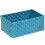 SARDINIA OPEN BASKET RECTANGULAR PETROL