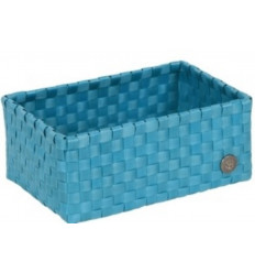 SARDINIA OPEN BASKET RECTANGULAR PETROL