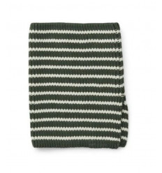 MATHIAS NECK WARMER STRIPE GREEN/CR M 21