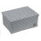 UDINE BASKET FLAPTOP RECTANGULAR FLINT