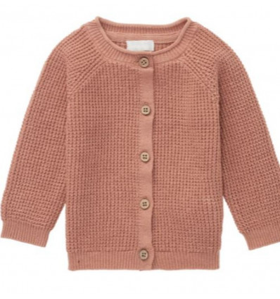 U CARDIGAN LS ROESE BRUIN 62 21