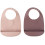 PEEKABOO BIB 2-PACK ELPHEE POWDER 25