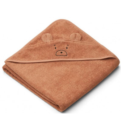ALBERT HOODED TOWEL BEAR TUSCANY ROSE 21