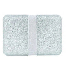 LUNCH BOX GLITTER SILVER 21