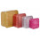 LUNCH & SNACK BOX SET GLITTER PINK 21