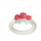 TEETHING RING ROSE BUD 21